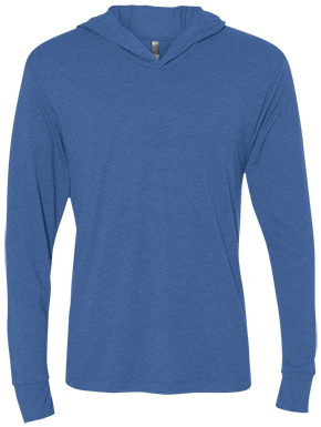 NL6021 Unisex Triblend Long Sleeve Hooded T-Shirt