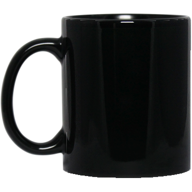 11 oz Black Coffee Mug - BM11OZ - ToriStar Media