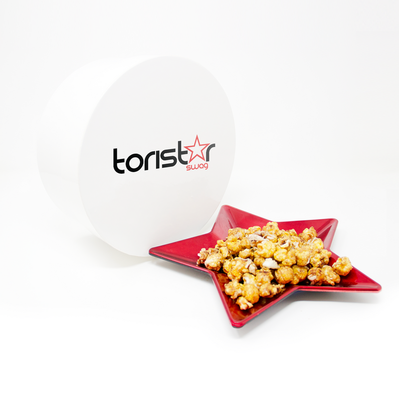 Cinnamon Bun Popcorn Box - ToriStar Media