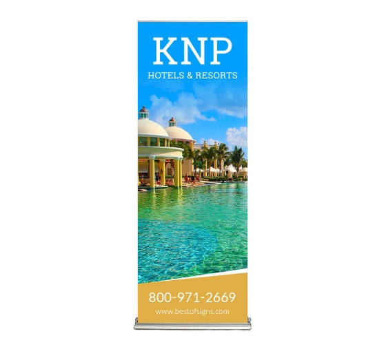 Silverstep 24" Retractable Banner Stand